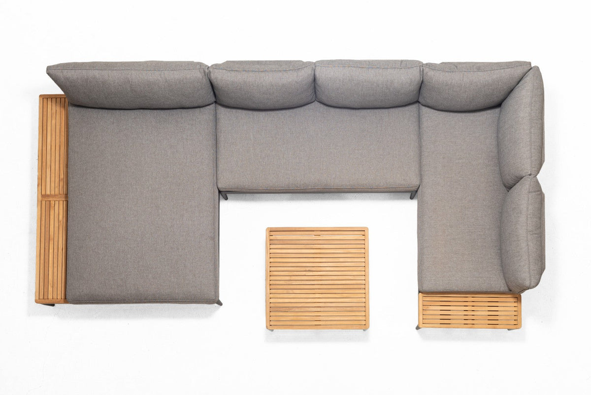 Topaz 4pc Seating Bed Set