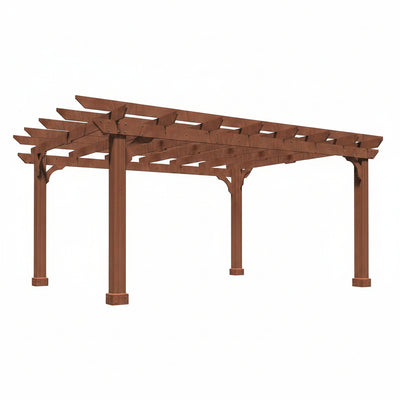 10' x 12' Cedar Wood Pergola