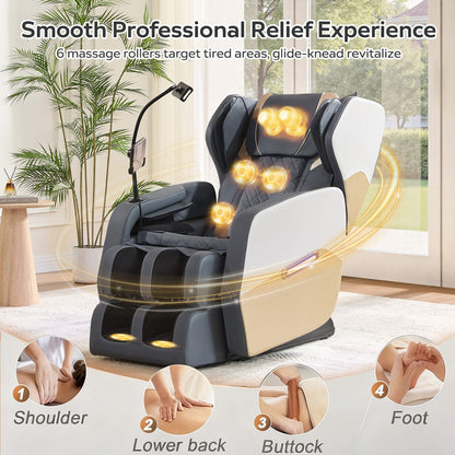 Synca Zero-Gravity Full-Body Heated Massage Recliner Chair (SAK69742)